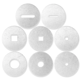 CLAY GUN DIE KIT (8PC)